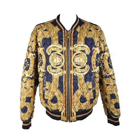 fake versace bomber jacket|versace bomber jacket women's.